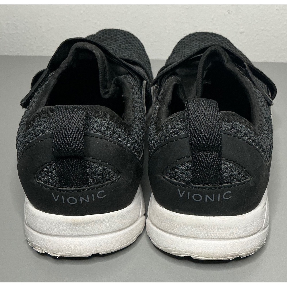 Vionic Aimmy Black Knit Sneakers Women Size 8‎ Comfort Casual Active Gym Workout - Picture 5 of 12